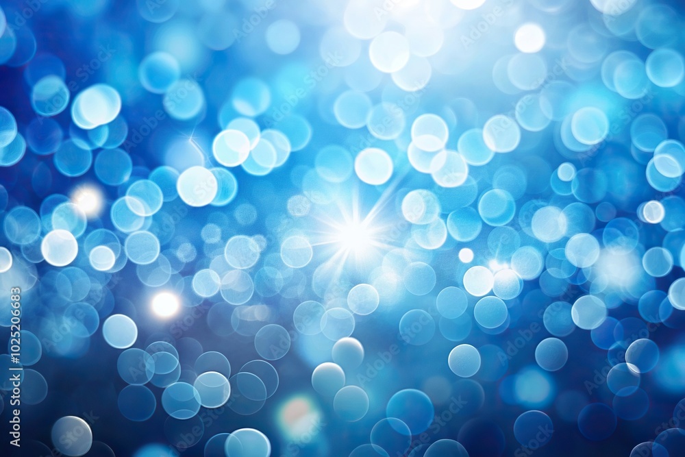 White bokeh blur background with a circle light effect on a vibrant blue background creating an abstract and illuminating light backdrop, illuminating, backdrop, background,bokeh White bokeh blur background with a circle light effect on a vibrant blue background creating an abstract and illuminating light backdrop, illuminating, backdrop, background,bokeh