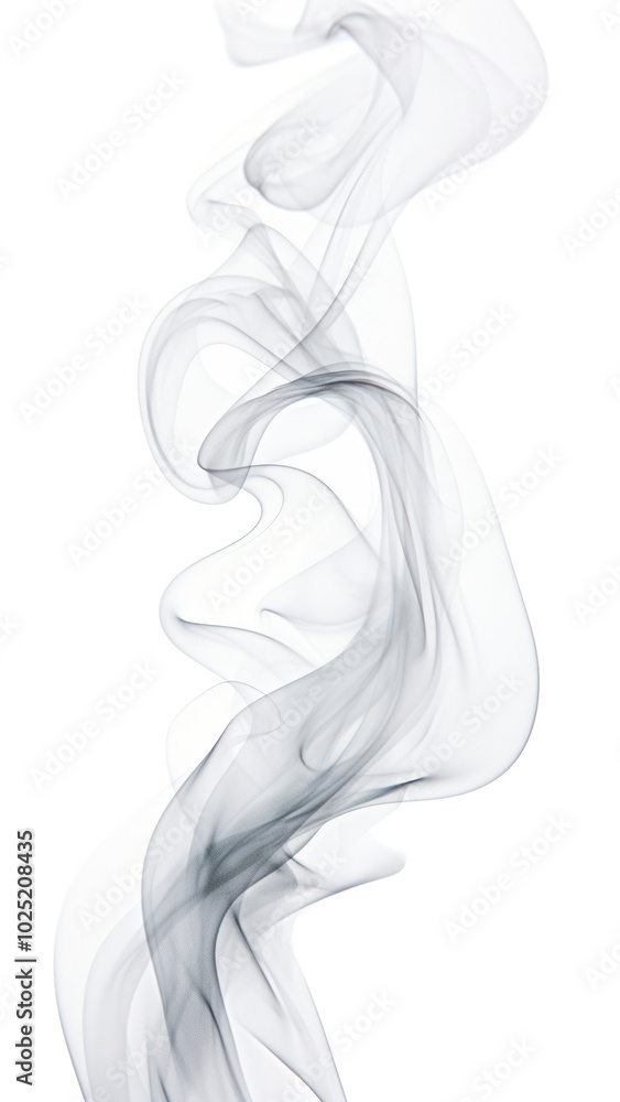 Fototapeta premium PNG Smoke backgrounds white white background.