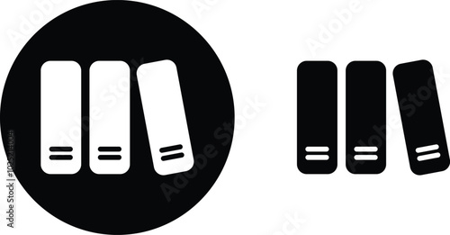 bookshelf, icon set, solid, education, black, vector, applied, anywhere, simple, perfact, modern, style, library, symbol, flat, line, design, collection, isolated, transparent, backgrounds, simplicity