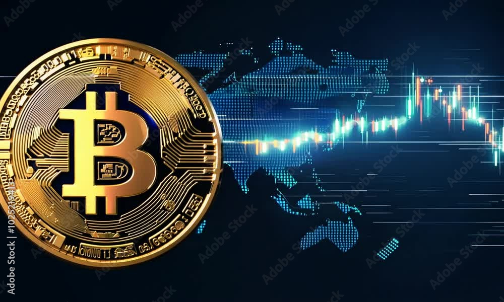 Bitcoin Blockchain Cryptocurrency Digital Technology Global Network Bitcoin Blockchain Cryptocurrency Digital Technology Global Network