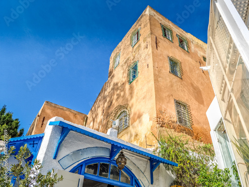 View of the Sidi Bou Said, Carthage, Tunisia