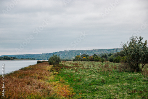 Solonceni village in the Rezina district of the Republic of Moldova photo