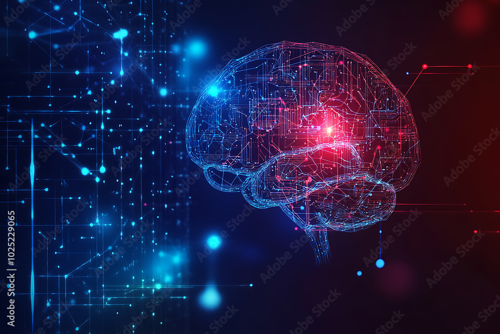 background human brain with modern data connections
background human brain with modern data connections