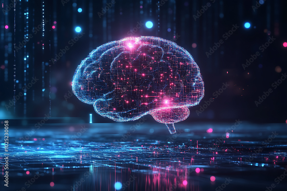 background human brain with modern data connections
background human brain with modern data connections