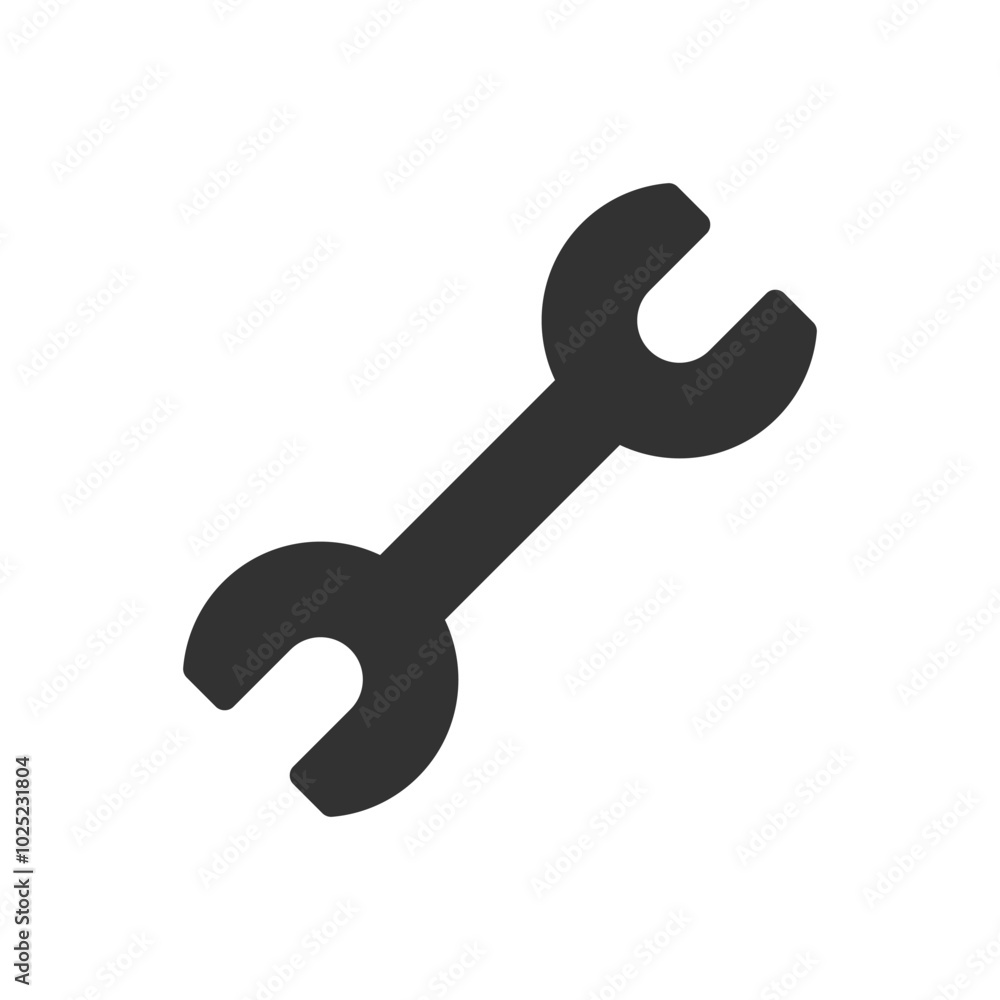 Wrench Icon Sign Symbol Vector Wrench Icon Sign Symbol Vector