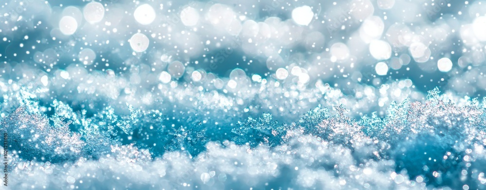 The banner has beautiful light and snow flakes on the blue sky, while the background is a winter scene with snowdrifts. The banner is created with AI. The banner has beautiful light and snow flakes on the blue sky, while the background is a winter scene with snowdrifts. The banner is created with AI.