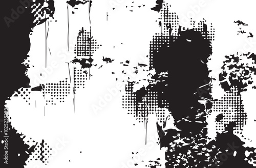 Abstract grunge Texture Background, Scratched, Vintage backdrop, Distress Overlay Texture For Design, Vector illustration