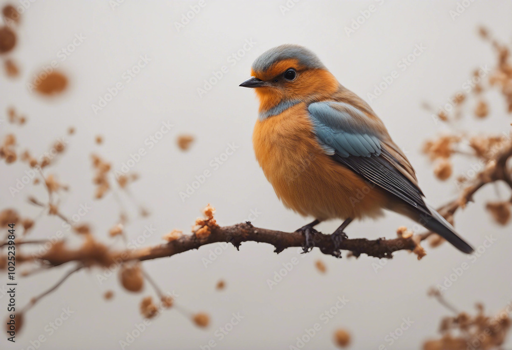 Cute bird isolate Cute bird isolate