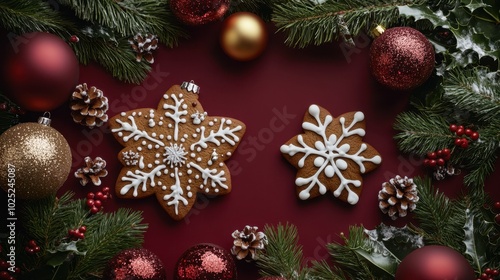 The Festive Gingerbread Cookies