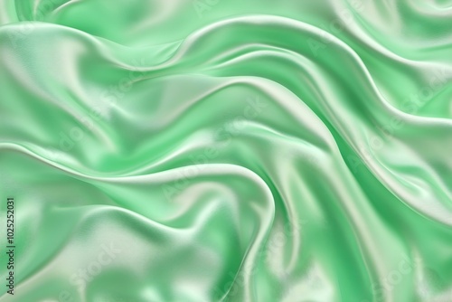 Wallpaper Mural mint green silk background silk texture textile texture flowy satin fabric texture Torontodigital.ca