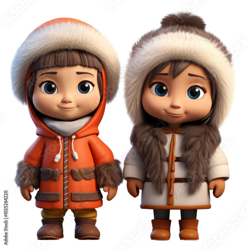 PNG Siberia doll cute toy.