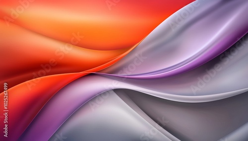 Abstract Colorful Glowing Waves on a Dark Background, an AI Digital Art Concept