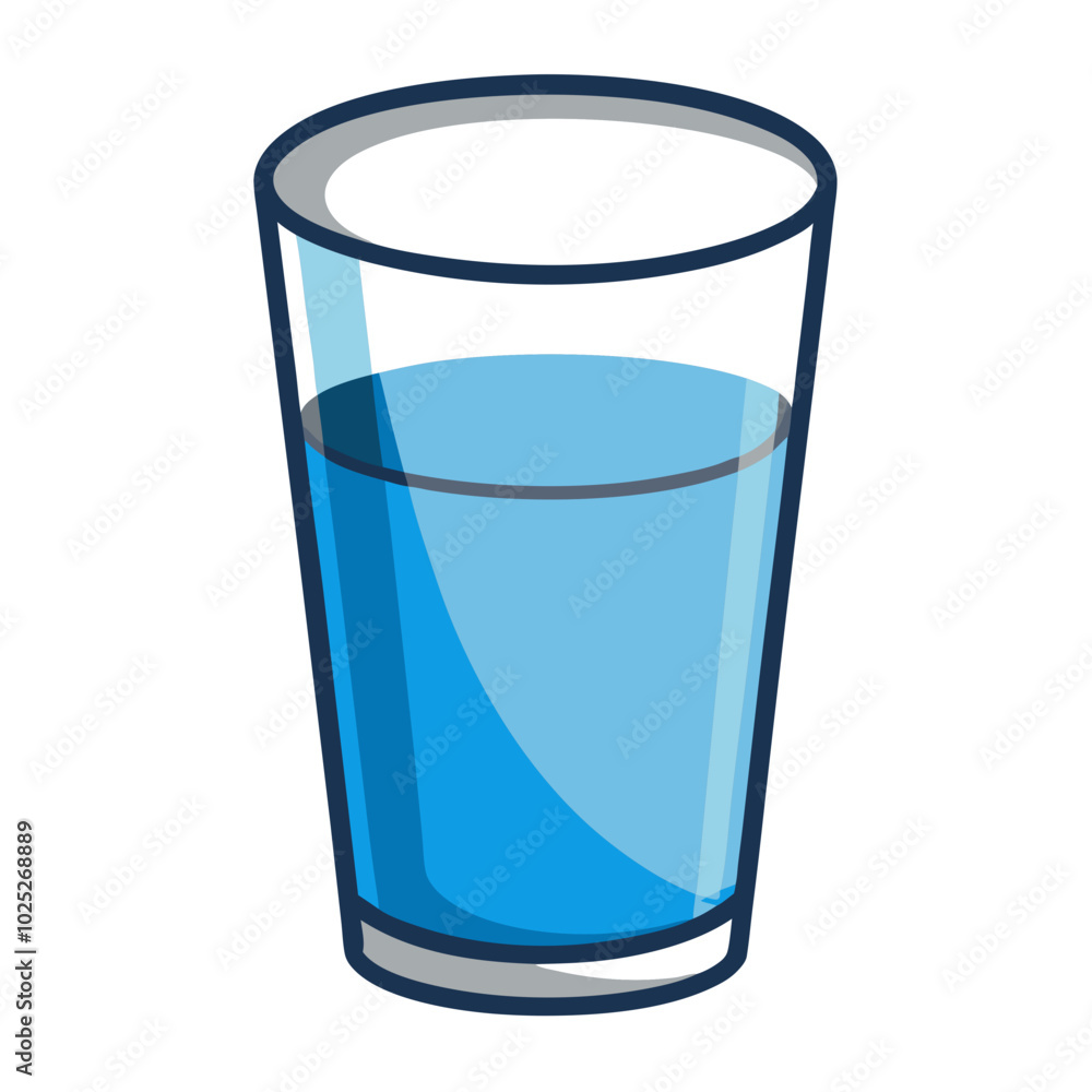 glass of water glass of water