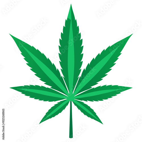 cannabis leaf