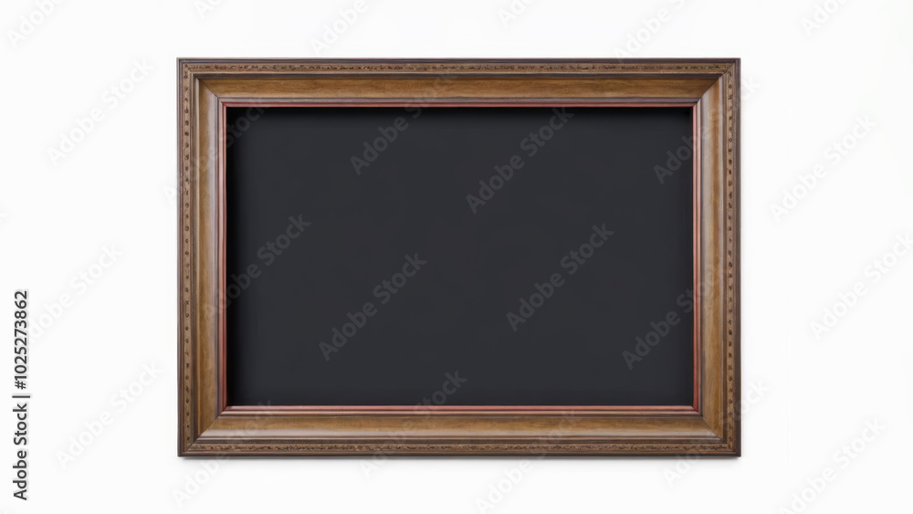 Minimalist Empty Image Frame on White Background: Blank Canvas for Customization Minimalist Empty Image Frame on White Background: Blank Canvas for Customization
