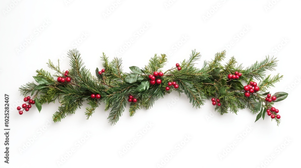 The Holiday Greenery Garland The Holiday Greenery Garland