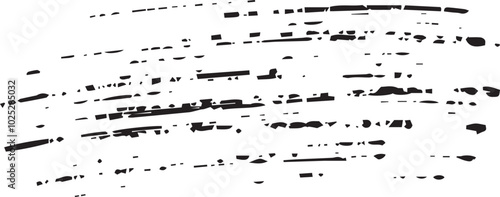 Abstract design with jagged lines and irregular shapes