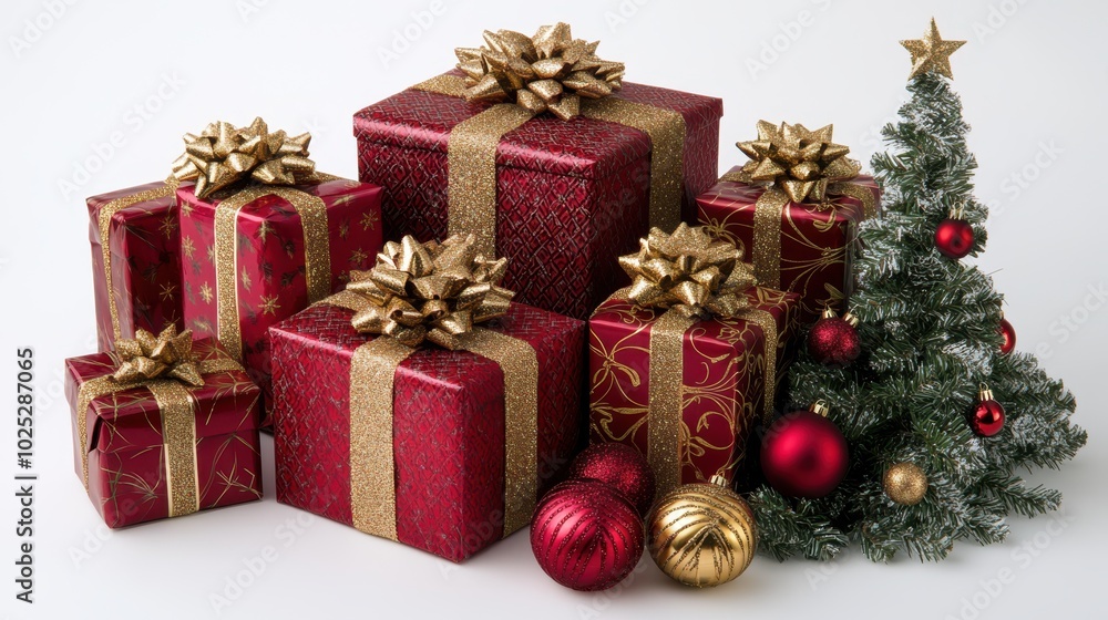 The Christmas Gifts and Tree The Christmas Gifts and Tree