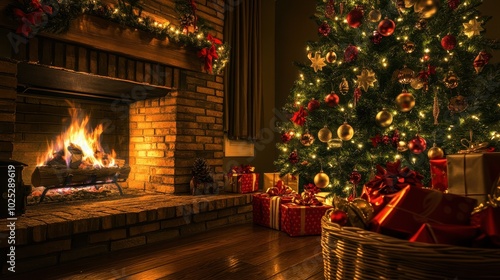 The Cozy Christmas Fireplace