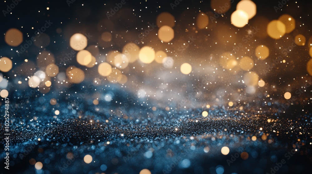 Naklejka premium The Sparkle of Celebration