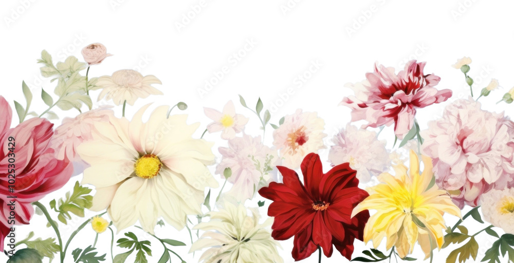 Fototapeta premium PNG Pattern petal plant daisy.
