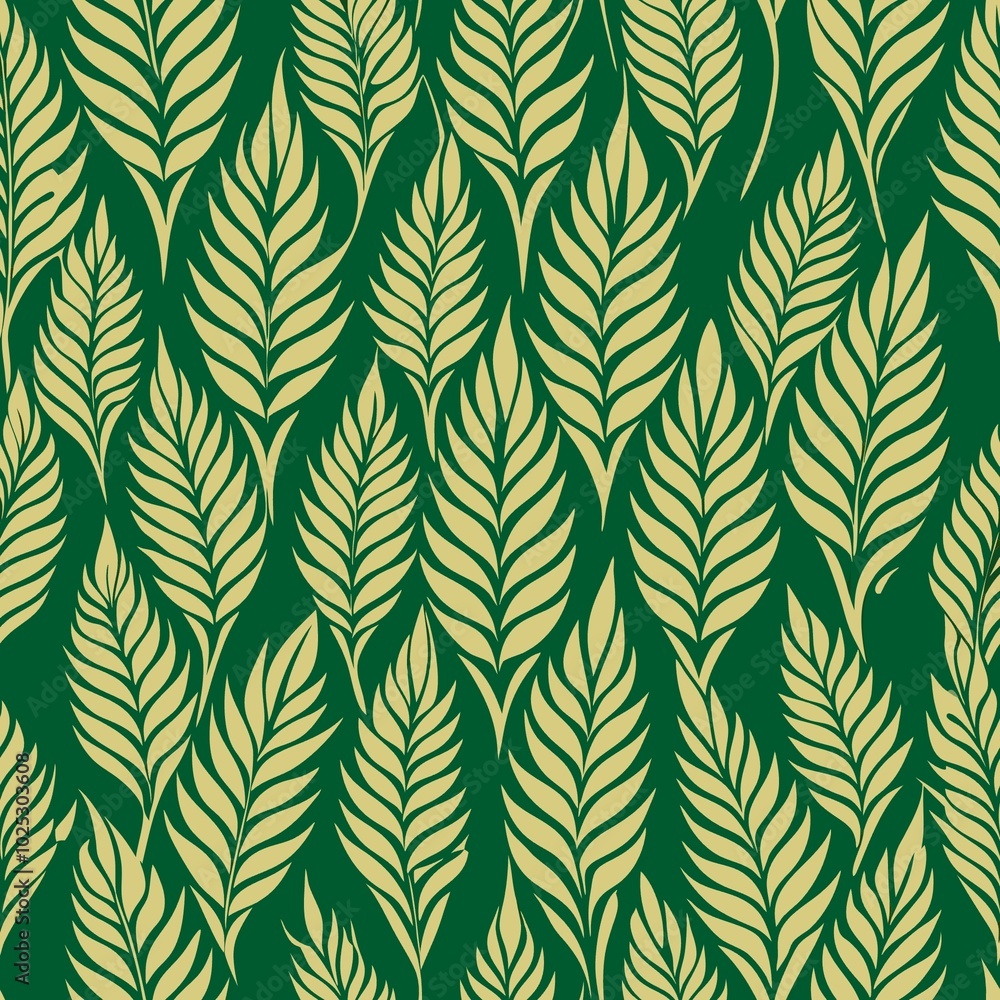 seamless pattern with leaves seamless pattern with leaves