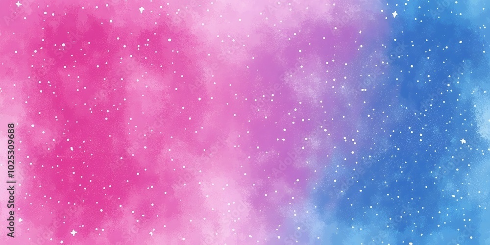 Fototapeta premium Abstract watercolor background with pink, purple, and blue colors.