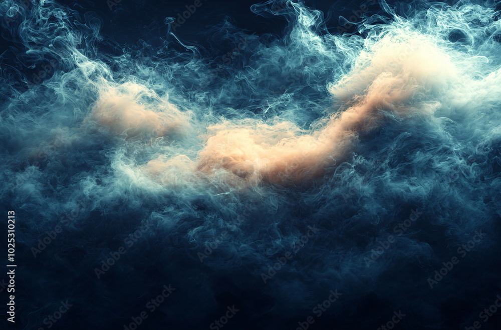 Fototapeta premium background with clouds