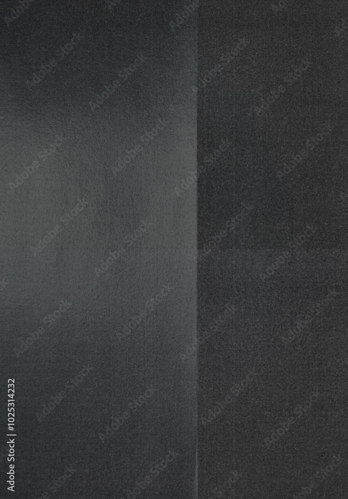Fototapeta premium folding paper marks, laser printer print with gray and black color, a4 paper overlay.