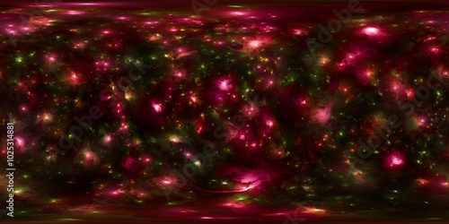 Hyper-Realistic 12K HDRi Skybox of Space Nebula and Stars in 360 Panorama for Cinematic VFX and Game Assets