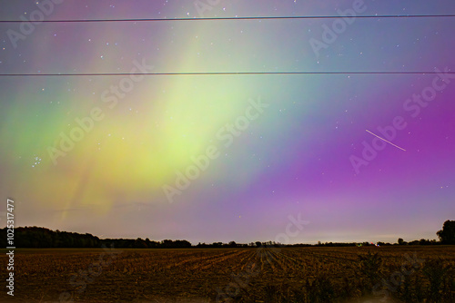 Aurora Borealis in Rural Michigan
October 11, 2024