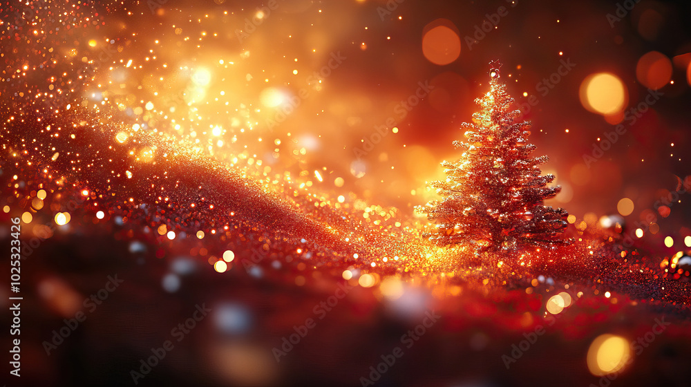 A Magical Christmas Glow From a Majestic Fir Tree A Magical Christmas Glow From a Majestic Fir Tree