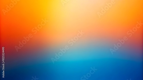 dynamic orange and blue gradient for creative projects