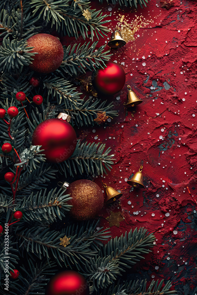Joyful Christmas Cover With Festive Touches Joyful Christmas Cover With Festive Touches