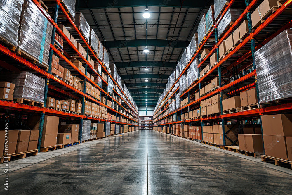 Organized Warehouse for Logistics Organized Warehouse for Logistics