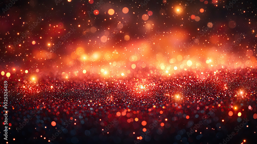 Golden Bokeh Lights for Festive Vibes Golden Bokeh Lights for Festive Vibes