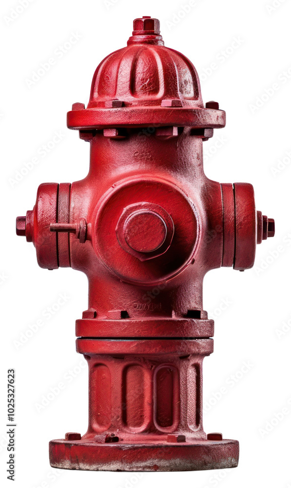 Fire hydrant red white background protection. Fire hydrant red white background protection.