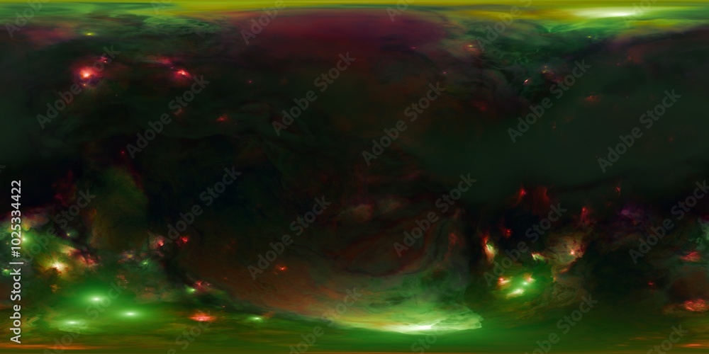 HDR Space Lighting Texture for 3D Galaxy Visualization HDR Space Lighting Texture for 3D Galaxy Visualization