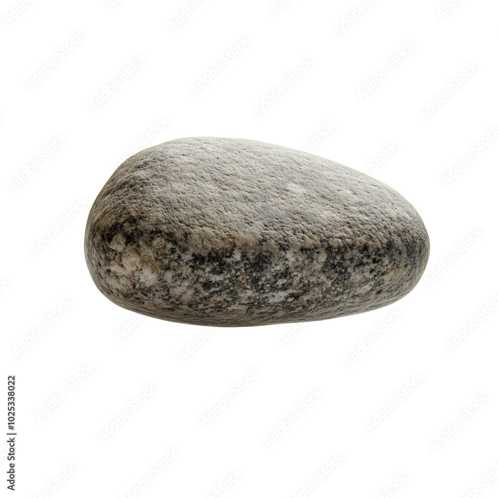 Smooth, oval-shaped gray stone with natural texture, isolated on a transparent background. Smooth, oval-shaped gray stone with natural texture, isolated on a transparent background.