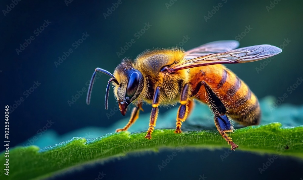 Honey Bee Portrait Honey Bee Portrait