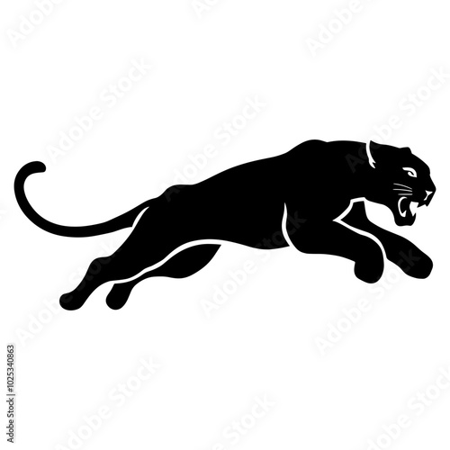 Pouncing Panther