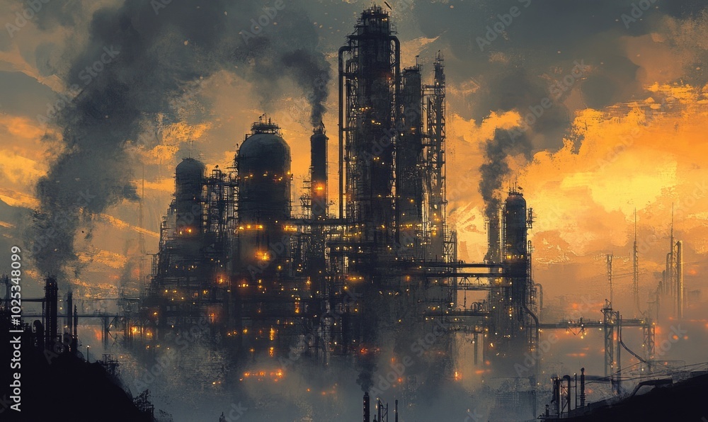 Oil refinery Oil refinery