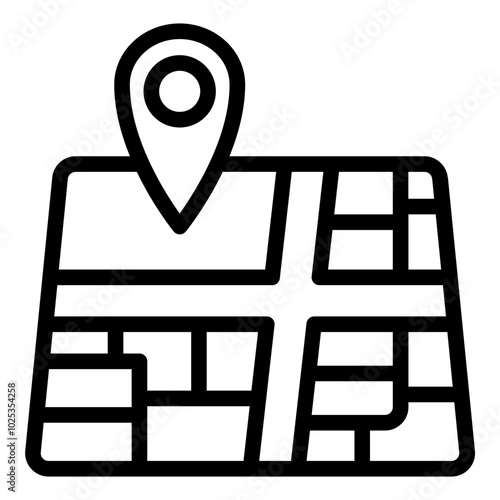 GPS Pin Location icon