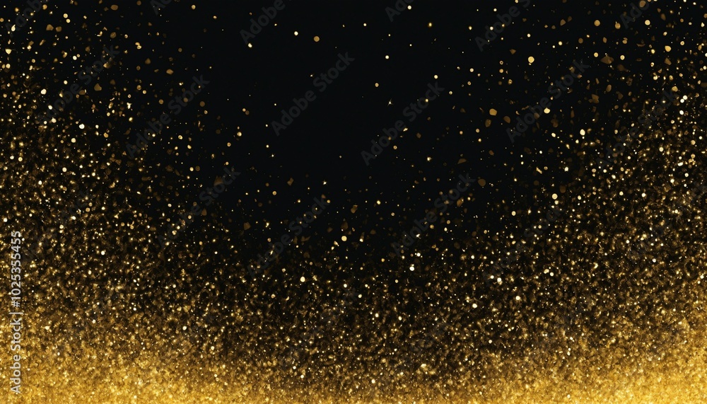 Gold Sparkle Texture with Gradient from Dark to Light Gold Sparkle Texture with Gradient from Dark to Light