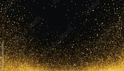 Wallpaper Mural Gold Sparkle Texture with Gradient from Dark to Light Torontodigital.ca