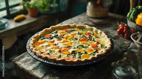 gaurmet ratatouille tartlet  photo