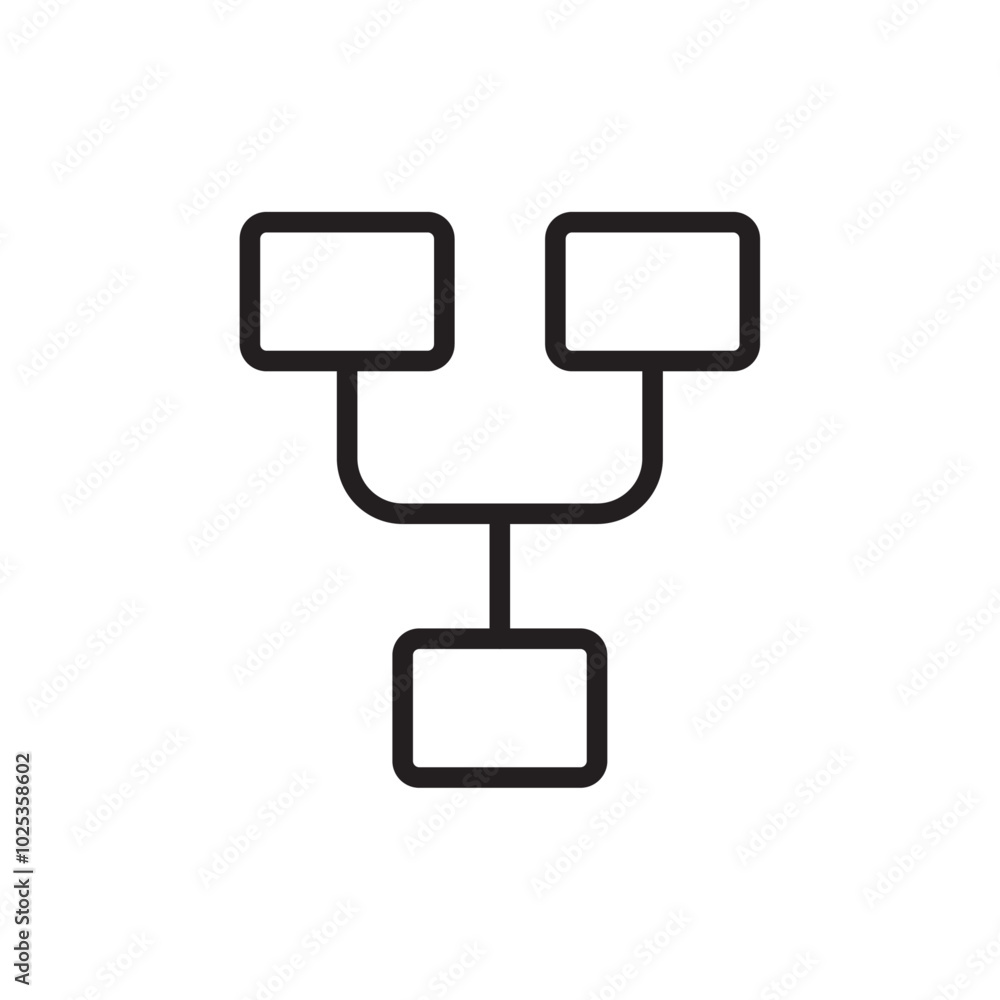 Network icon Vector set outline Network icon Vector set outline