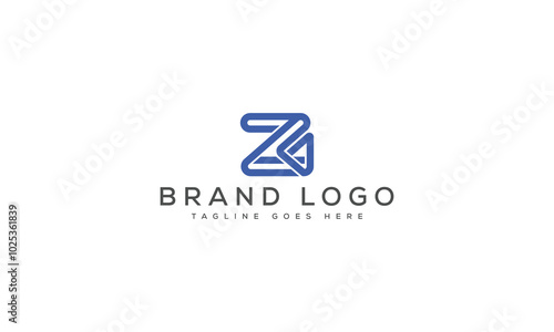 ZG logo design vector template design for brand. Free Download ZG logo design vector template design for brand. - GFXLoad