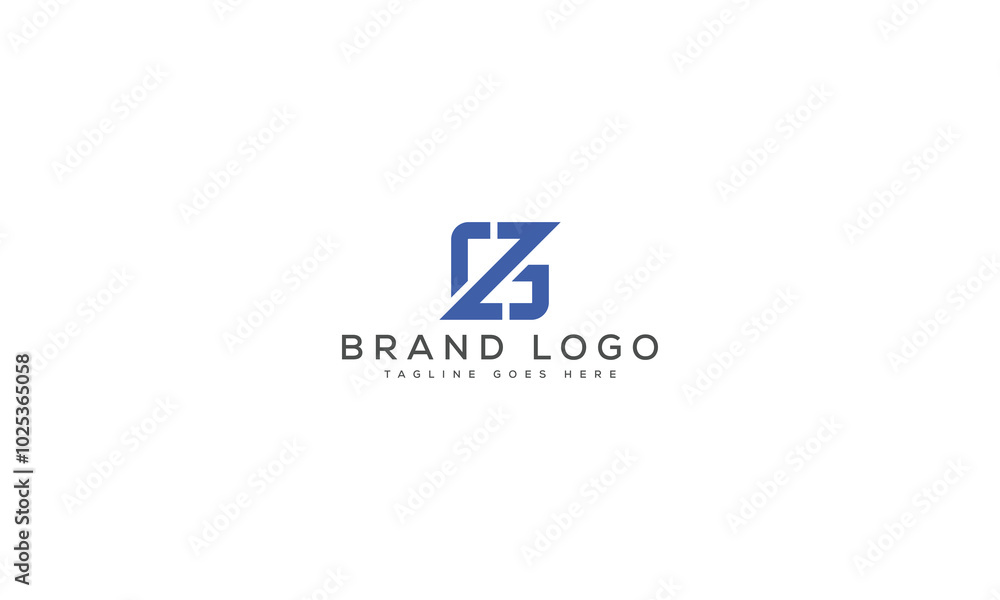 ZG logo design vector template design for brand. ZG logo design vector template design for brand.
