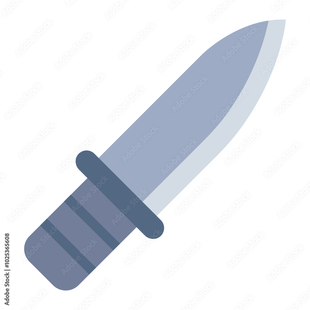 Combat knife used in martial arts and self-defense training. Combat knife used in martial arts and self-defense training.